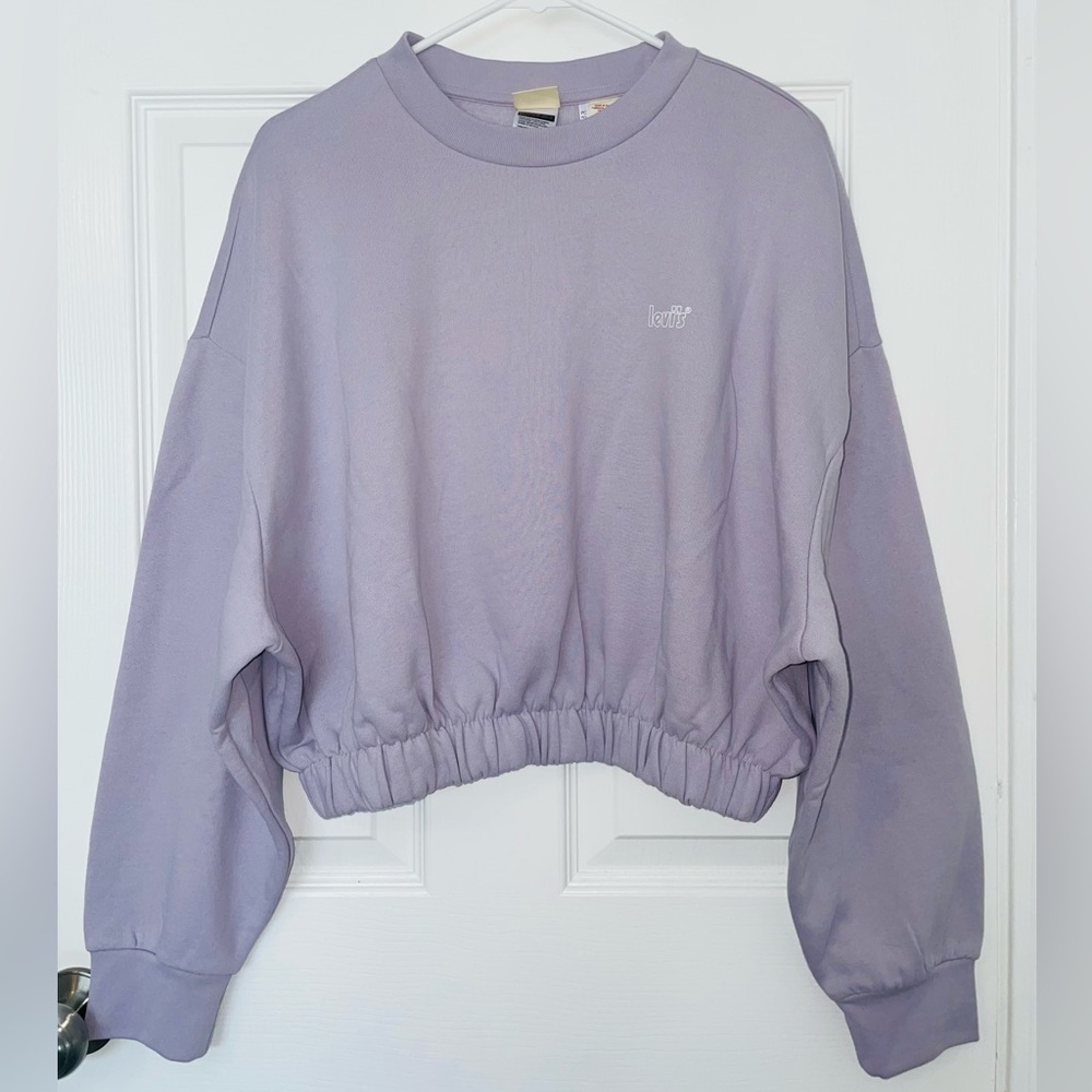 Levi’s cropped sweater (M) - Picture 1 of 9